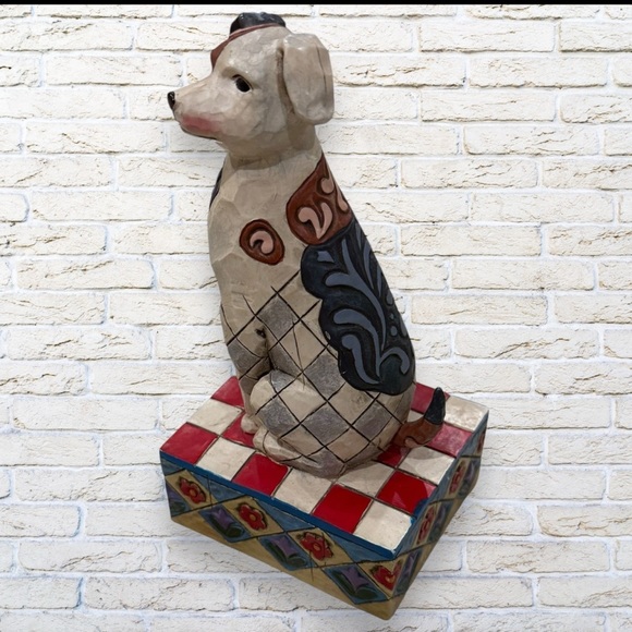 Jim Shore Terry Pitbull Terrier Dog Figurine 2005 - Picture 6 of 8